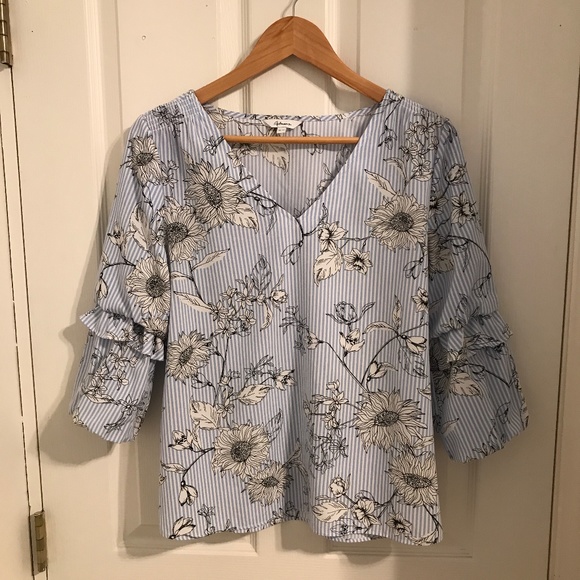 Reitmans dress shirt 3/4 length sleeve size XS - Picture 1 of 3